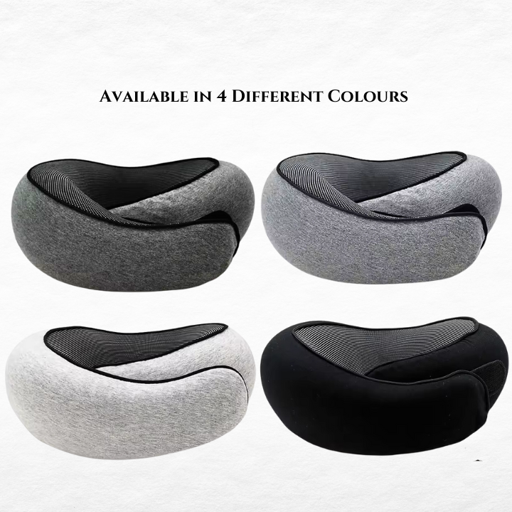 RestEase Memory Foam Travel Pillow