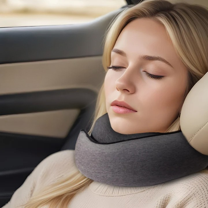 RestEase Memory Foam Travel Pillow